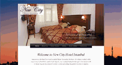 Desktop Screenshot of istanbulnewcityhotel.com