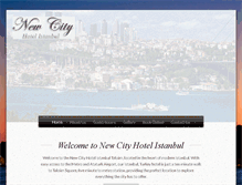 Tablet Screenshot of istanbulnewcityhotel.com